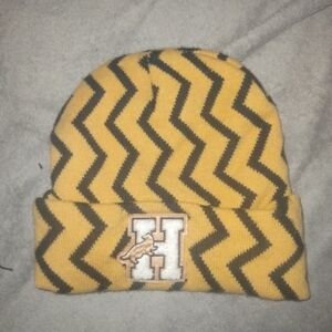 Hufflepuff Black n Yellow Winter Beanie